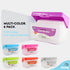 Enday Index Card Holder, Purple 3x5 Note Flash Card Organizer Case, Holds 250 Cards, Also Available in Red, Green,