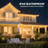 500 42Ft Dailyart Fairy Lights Plug in, Led with Remote Small Warm String Lights with Timer Long Twinkle Waterproof