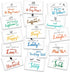 Open When You Envelope Set, 16 Pcs for College Care Package, Motivational Gift for Freshman Students