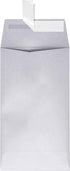 LUXPaper #5 1/2 Coin Envelopes in 80 lb. Silver Metallic for Coin Collections, Small Inventory Items, and Stamps, 50 Pack, Envelope Size 3 1/8 x 5 1/2 (Silver) by LUXPaper