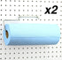 RightArrange Pegboard Paper Towel Holder - 2-Pack Stainless Steel Hooks for Peg Board Organization
