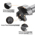 2pcs Forstner Drill Bit 25/32"(20mm) High-Speed Steel Multi-Tooth Bit with Round Shank for Woodworking Hinge Cutter