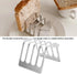 Commercial (F1) ZJchao Stainless Steel Toast Rack, Serving Toast Tray, Bread Rack, Bakery Racks Easy to Clean Vintage