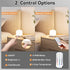 Dimmable 12 SUNMORY Rechargeable Night Light, Small Table Lamp for Bedroom, Bedside Lamp with Magnetic Charging