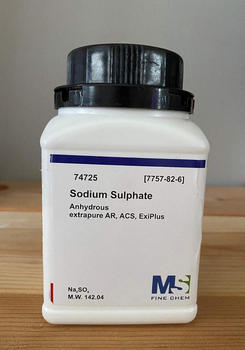 Sodium Sulphate, High Purity, 500g (1.1 LB), 99%