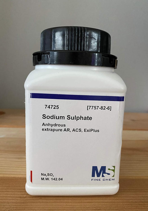 Sodium Sulphate, High Purity, 500g (1.1 LB), 99%