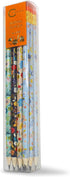 Channie's Number 2 Floral Pencil Set, Colorful Pencils with Floral Design for Sketching, Pack of 12