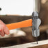 4-Piece Hammer Set, 8 12 16 24oz, Hammer HFS(R) Ball Peen Fiberglass Handle, Blow Striking Ball Pein Handle Tool