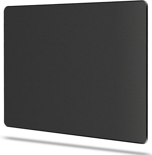 Hard Mouse Pad, Unique 3 Layers Design with Plastic Surface for High DPI Mice, Large Size (11.6"x9.5") Black