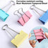 Extra Large Binder Clips, 2 Inch (48 Pack), Colored Big Paper Clamps with Box for Office and Home