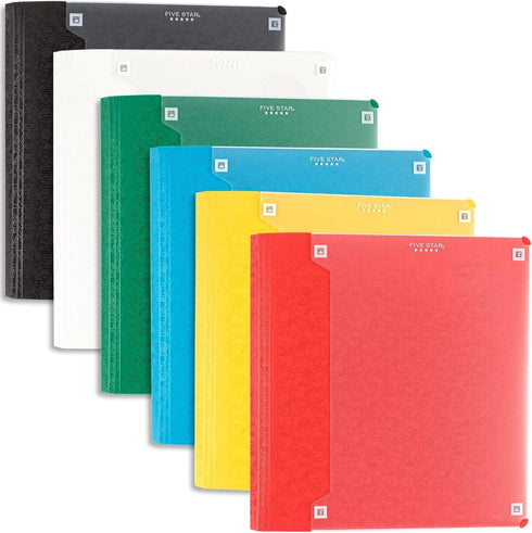 Five Star 1 Inch 3 Ring Binder, View Binder, Customizable Cover, Color Selected for You, 1 Count (26144) by Five Star