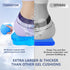 Gel Seat Cushion, Thick Office Chair Cushion for Long Sitting, Sciatica & Hip Pain Relief, Egg Seat Cushion for