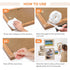 Double Sided Heavy Duty Tape - Removable Wall Tape for Home Office Decor, DIY Projects, 9.85FT