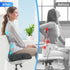 Tailbone CushZone Seat Cushion, Memory Foam Office Chair Seat Cushion for Office Chairs/Car/Long Trip/Desk