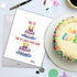 NobleWorks Jumbo Funny 50th Milestone Birthday Greeting Card 8.5 x 11 Inch with Envelope (1 Pack) Large Bday Pro Tip