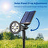 IP65,6500K LED,2 On/Off-1 Pack Solar Lights Outdoor Waterproof Super Bright Lighting Modes, Solar Powered Yard Garden