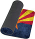 Office Mouse Pad Custom, Arizona State Flag with Distressed Vintage Textures, Gaming Mouse Pad 9.5 x 7.9 Inch