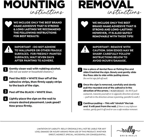 Reilly Originals Small Septic System Designer Sign - 3.5x5 INCH with Adhesive, Premium Acrylic (1)