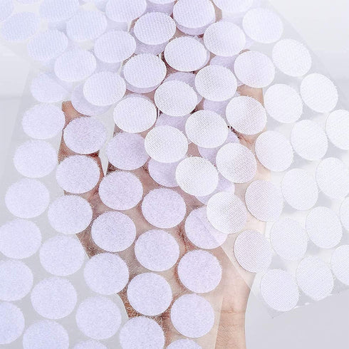 Self Adhesive Dots, 600 PCS (300 Pairs), 0.78"/20 mm Diameter Sticky Back Magic Dots for Crafts & Home Deco