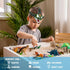COSOOS LED Headlamp for Kids - Flashlight Camping Gear with Roar & Silent Mode, Lightweight Headlight, Birthday Gift