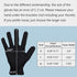 5 Pairs Archival Photo Gloves - Black Medium Work Gloves for Handling Art and Photography