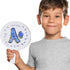 Flipside Products Mini Dry Erase Answer Paddles, Handheld Whiteboard, Classroom Dry Erase, Pack of 24