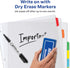 Avery Durable View 3 Ring Binder with 3 Inch Rings, 8 Tab Durable Plastic Binder Dividers, Office Supplies Set