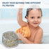 Varycony 2 Pack Baby Bath Tub Filter Device Cartridge Compatible with All Canopy Bath Tub Showerheads, Water Softener