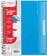 Mead Spiral Notebooks, 5 Pack, 1-Subject, Wide Ruled, 100 Sheets, Plastic Cover, 8" x 10-1/2", Assorted Colors