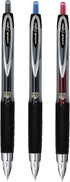 Uni-Ball Signo 207 Gel Pen, 12 Pack, 0.5mm, Black Writing Instrument