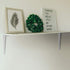 24 Packs 10 12 Inch KINJOEK x Shelf Brackets, Heavy Duty Metal Wall Corner Angle Shelving White Shelf Brackets