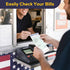 500 (10 FMP Brands Guest Check Books for Servers, Server Note Pads Paper, Total Sheets Pads), Light Green with Guest