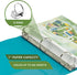 Samsill Earth's Choice Durable View 3 Ring Binder, Customizable, 2" Round Ring, Up to 25% Plant Based Plastic