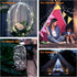 4 Pack 33ft 100 8 QITONG Solar Fairy Lights, Each LED White Christmas String Light Outdoor Waterproof, Modes Silver