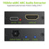 2.1M 192kHz, Dolby 5.1 5.1, LiNKFOR eARC/ARC Audio Extractor, HDMI eARC to Optical Converter with Audio Signal