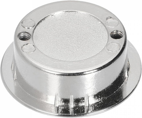 uxcell Finger Flush Pull Handle, Outer Dia. 42mm/1.65", Brushed Silver with Screw for Easy Installation