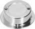 uxcell Finger Flush Pull Handle, Outer Dia. 42mm/1.65", Brushed Silver with Screw for Easy Installation
