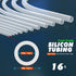 ZHANXUBIO (1/16"x1/8"-1.6x3.2mm, 16 Silicon Tubing,Food Grade Silicon Tubing,aquarium tubing,drip irrigation
