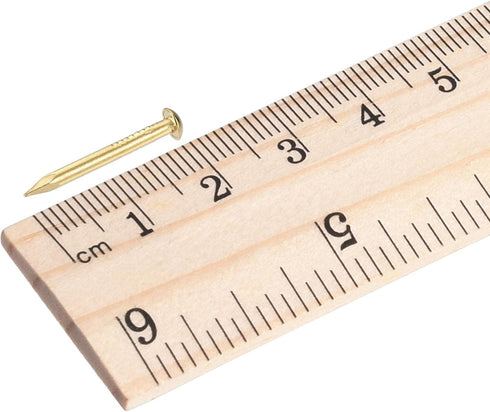 uxcell Small Tiny Hardware Brass Nails, 2mmx20mm(DxL) for DIY Wooden Boxes Accessories, 60pcs