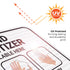 12x18 Inches, 3M .063 Hand Sanitizer Available Here with Apply Rub and Dry Hands Graphic Sign, EGP Reflective Aluminum