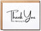 EdgarGifts Thank You For Marrying Us - Wedding Card To Officiant - Thank