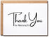 EdgarGifts Thank You For Marrying Us - Wedding Card To Officiant - Thank