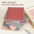 Sticky Notes 3x3 Self-Stick Pads with 8 Morandi Colors, Easy to Post for Office, School, Home, 8 Pads/Pack