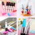 DomeStar Mini Cute Ballpoint Pen Bulk, 24 PCS Fun Novelty Lipstick Shape Pens, Multicolor for Birthdays and Children's