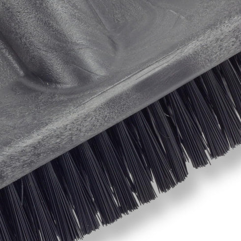 SPARTA 40423EC03 Plastic Floor Scrub Brush, Wall Brush, Equipment Brush, 10 Inches, Black for Industrial Cleaning