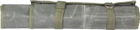Wrench Pouch 26 Pocket Tool Organizer, 100% Cotton Waxed Canvas, SAE & Metric Roll Up Pouch