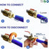 1 Piece XFITTING 3/4'' Push Fit x 1'' Male NPT Adapter