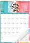 Wall Calendar 2025-2026, 18 Monthly Calendar from July 2025 to December 2026, Large Blocks, Twin-Wire Binding