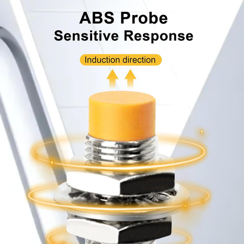 ATO 2Pcs M12 Proximity Switch NPN NO Inductive Proximity Sensor Approach Sensor for 3D Printer Probe