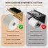 Synthetic Rattan Toilet Paper Holder with Shelf Fits Mega Rolls, Boho Bathroom Decor Roll Holder for RV, Washroom